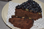 Ciasto czekoladowe z borówkami