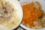 Gołąbki z nadzieniem z marchewki, ryżu, drobiu z szybkowara