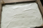 Ciasto "Leśny Mech" z kremem budyniowym, galaretkowym i jogurtowym