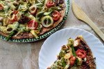 Pizza z kalafiora i twarogu - fit pizza