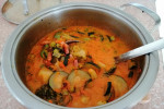Pikantna zupa warzywna z boczkiem