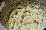 Ciasto orzechowo - makowe z mlecznym kremem