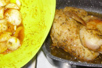 Udka kurczaka w papryce,cebuli, czosnku duszone