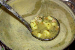 Pyszna zupa szczawiowa z sadzonym jajkiem