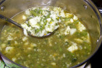 Zupa kalafiorowo-fasolowa z klopsikami