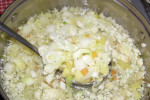 Pyszna zupa z młodych warzyw na maśle i z mlekiem