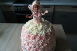 Tort urodzinowy ''Lalka Barbie''