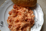 Jajecznica pomidorowa z serem wg Joanny Kryla