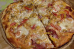 kolorowa pizza z papryką wg Klementynki