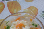 Bardzo chuda zupa kapuściano - kalafiorowa