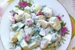 Wiosenno kartofel salad