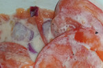 Sałatka z pomidorów i cebuli