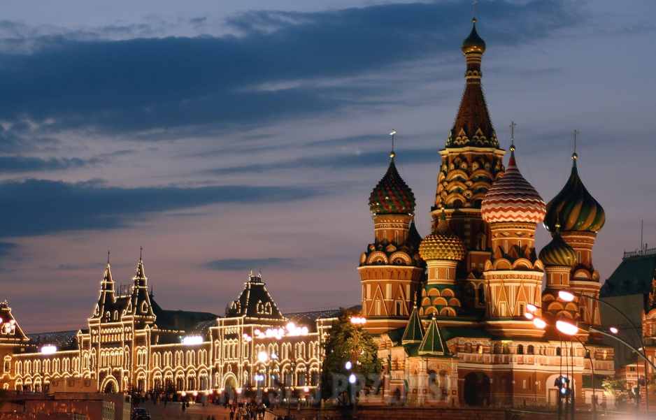 Moskwa-widok na Kreml