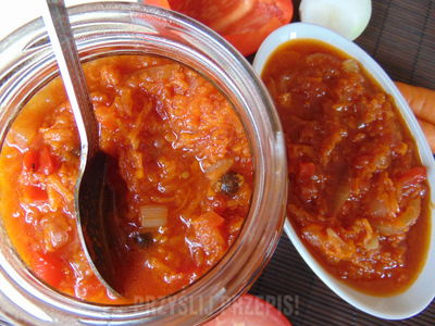 Sos paprykowo-pomidorowy na zimę