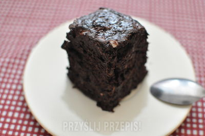 Dietetyczne ciasto czekoladowe bez tłuszczu i cukru!