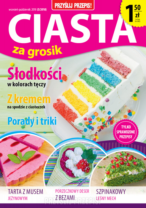 Ciasta za grosik 5/2018