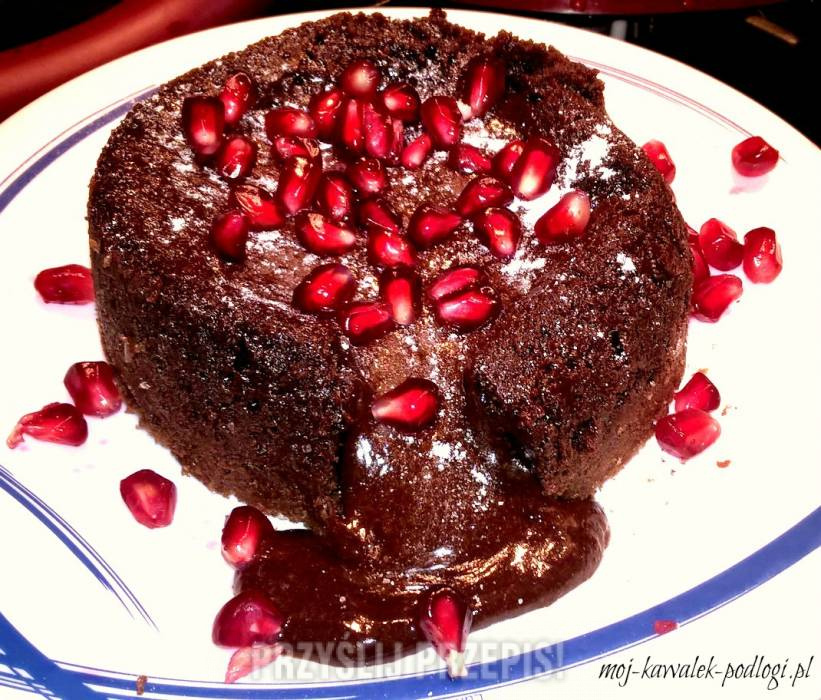 Mega czekoladowe ciasto- Lava cake (bez glutenu)