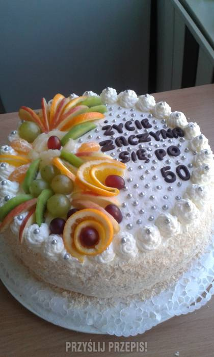 tort na 50 urodziny dla mezczyzny