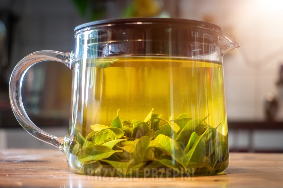 napar z zielonej herbaty