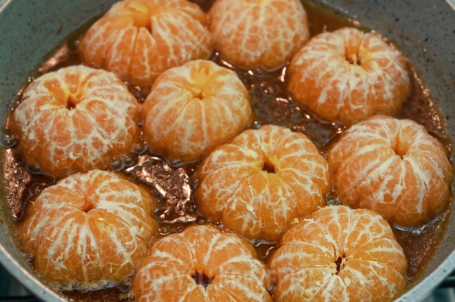 ciasto mandarynkowe z patelni