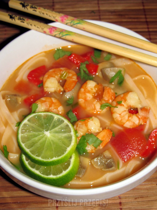 Tom Yum Kung, czyli tajska zupa z krewetek