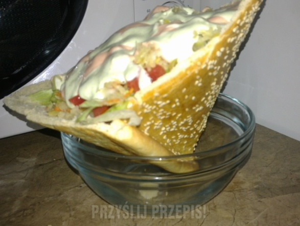 Domowy kebab w chlebku