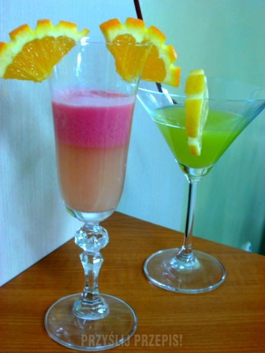 Kolorowe drinki
