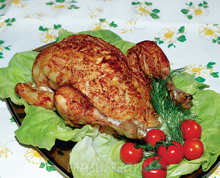 Kurczak faszerowany mrożonymi warzywami