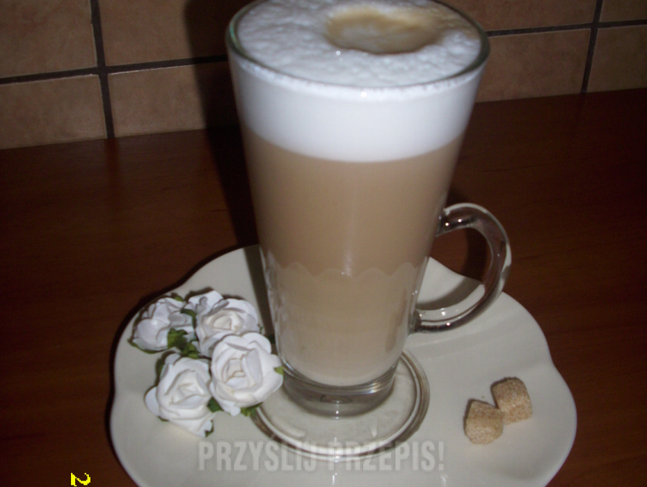 cafe latte - kawa z pianką