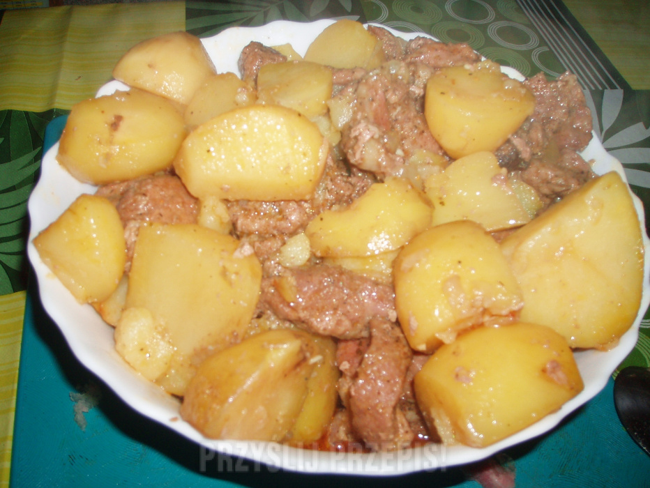 karkówka z ziemniakami