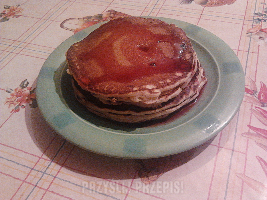 pancakesy z syropem