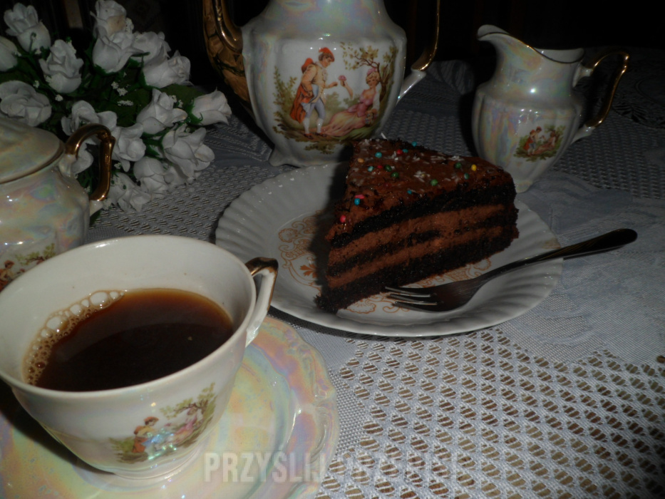 Ciasto kawowo-czekoladowe