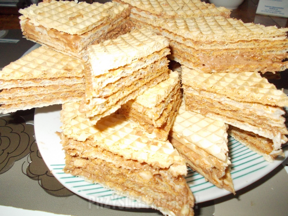 orzechowo-kakaowe wafle
