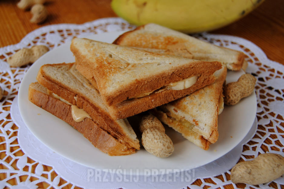 Bananowo-orzechowe tosty