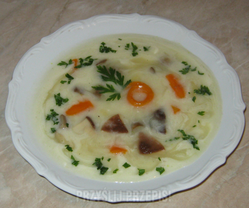zupa z grzybami