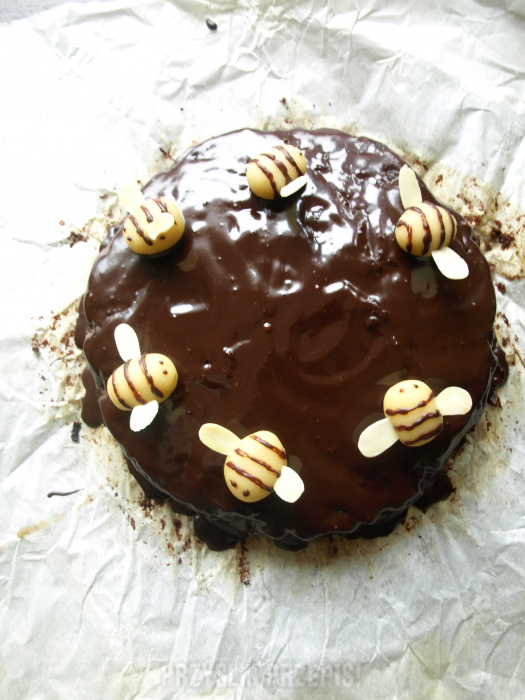 ciasto miodowo-czekoladowe
