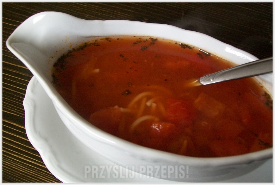zupa pomidorowa na sposób włoski