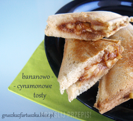 bananowo-cynamonowe tosty