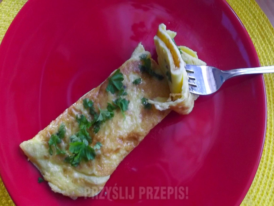 Francuski omlet w/g Julii Child