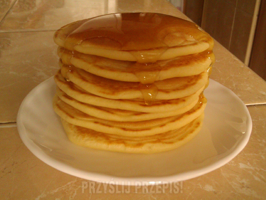 pancakes'y z miodem