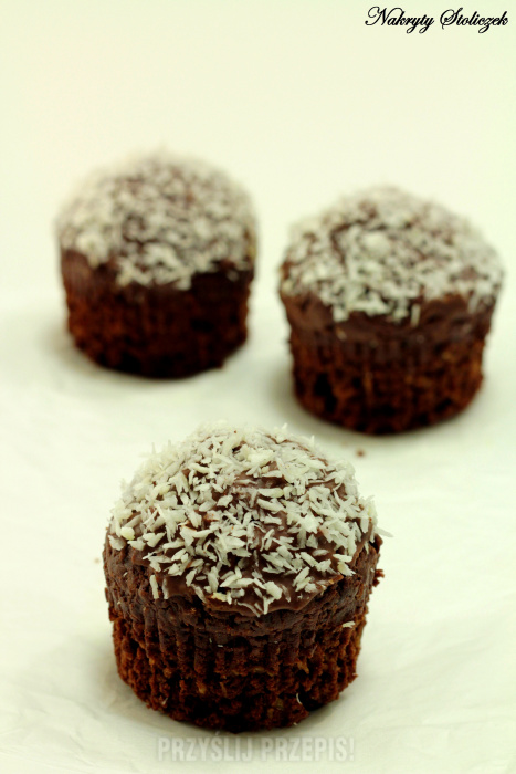 Muffiny czekoladowo-kokosowe