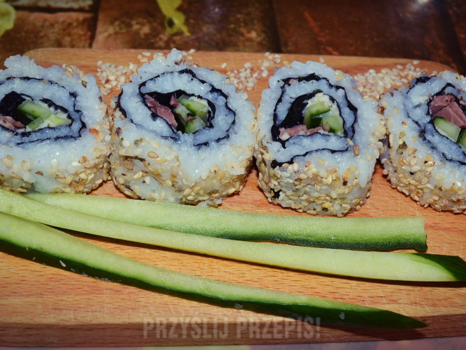 Domowe, odwrócone Sushi Maki w polskim wydaniu!