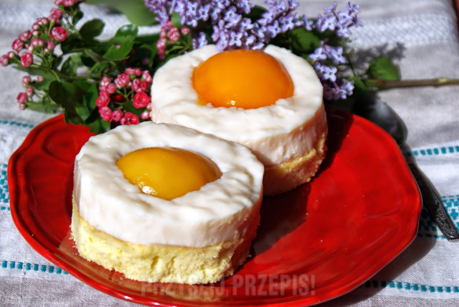 ciasto jajko sadzone
