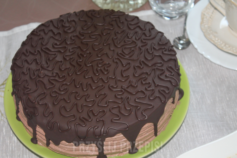 Tort czekoladowy z nutką kukułki