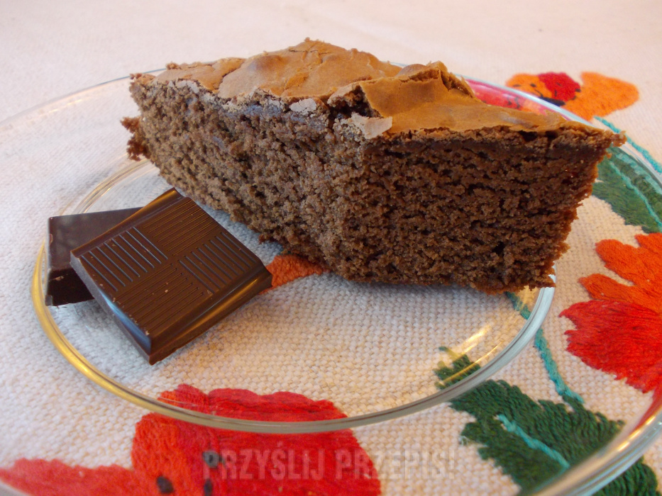 Ciasto czekoladowo - kawowe