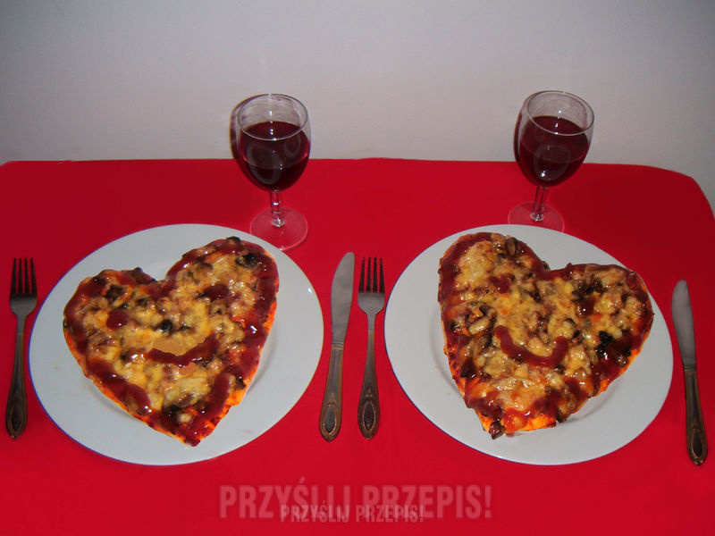 pizza dla zakochanych