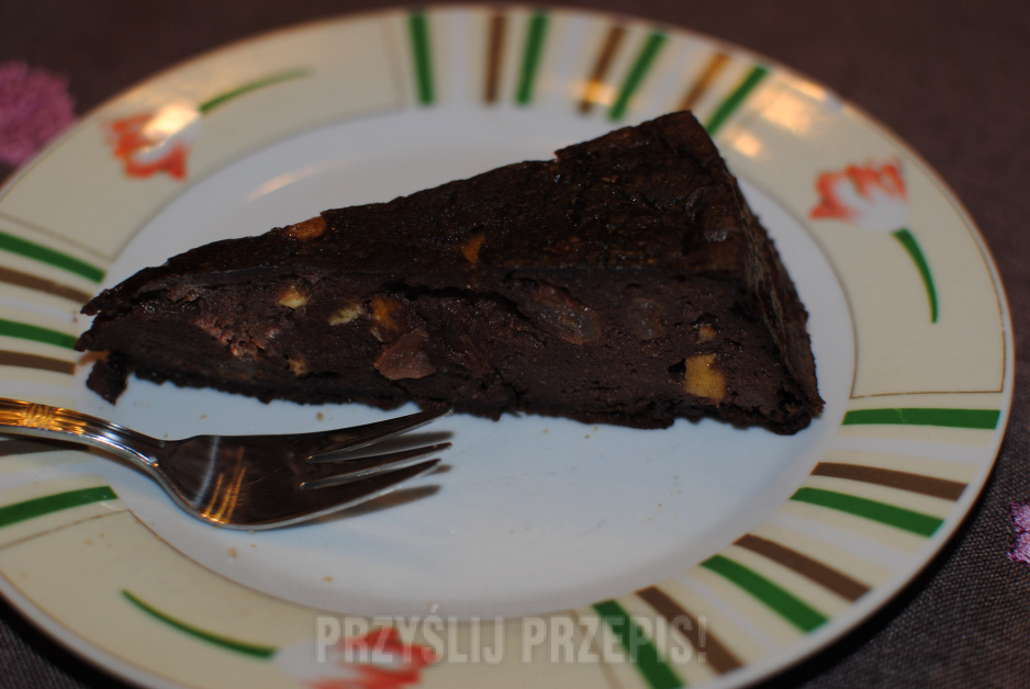 Ciasto czekoladowe z kaszy jaglanej