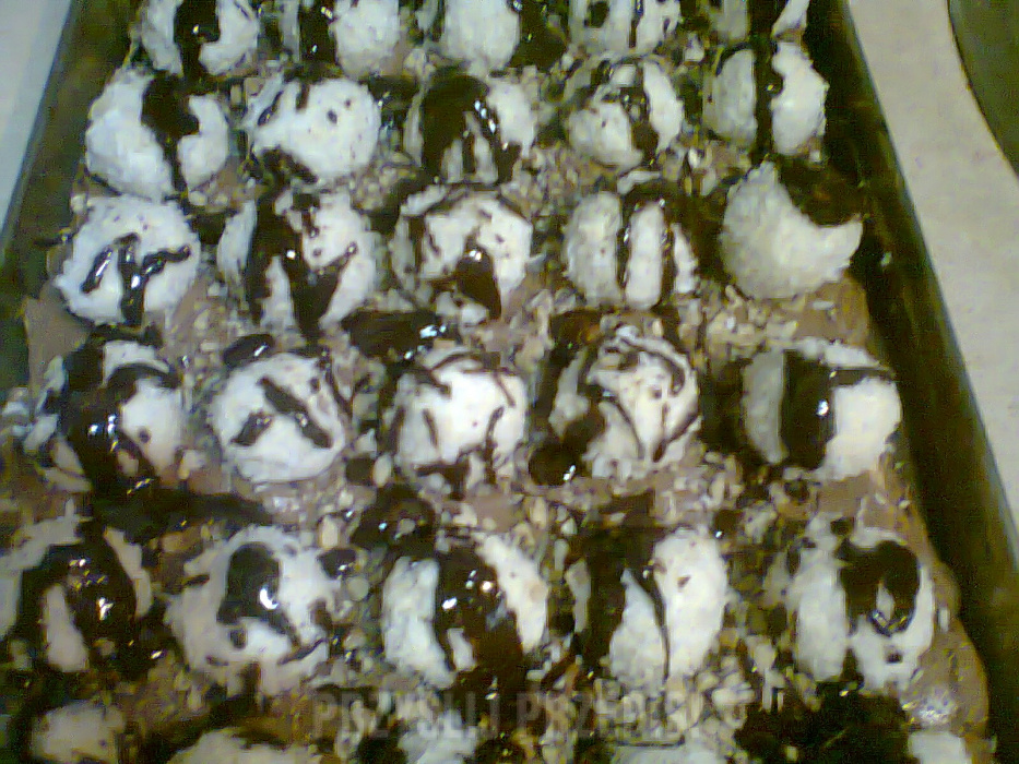 Ciasto orzechowo-kokosowe