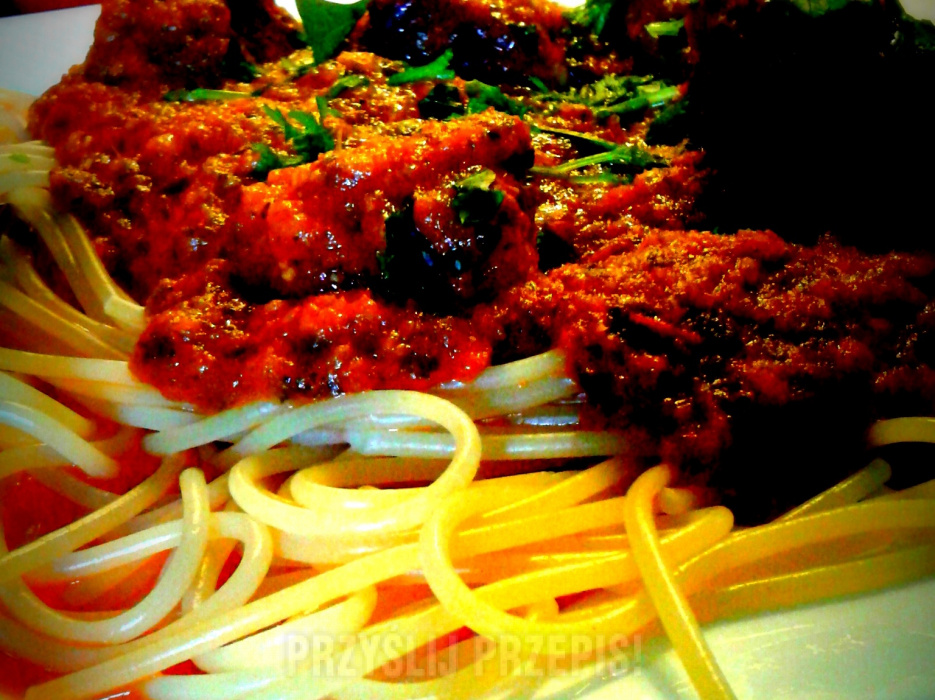Spaghetti z klopsikami a'la Kamala