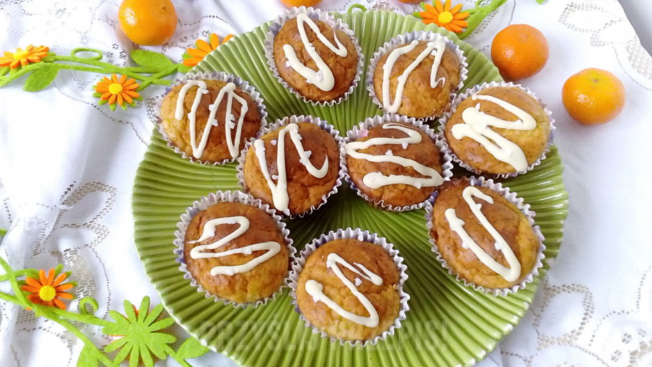 Jogurtowo-mandarynkowe muffinki:
